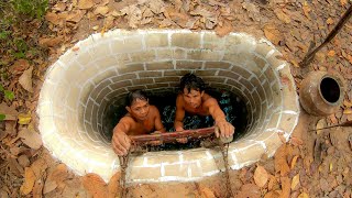 Build The Most Temple Swimming Pool With Water Slide To Tunnel Underground Pool