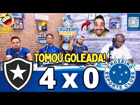 😂 CRUZEIRO TOMA GOLEADA E NARRADOR SE DESESPERA 🤣 CHORO HILÁRIO