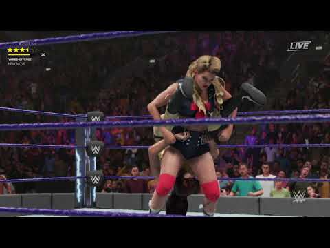 WWE 2k19 Lacey Evans vs Maria Kanellis
