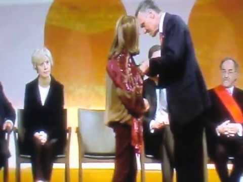 Teresa Tarouca Condecorada por Cavaco Silva