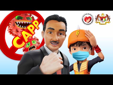 CAPP bersama Tan Sri Dr Noor Hisham dan BoBoiBoy!