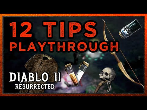 12 playthrough tips - fresh ladder start - Diablo 2 Resurrected