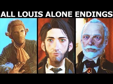 All 'Louis Alone' Endings - The Council Episode 5: Checkmate
