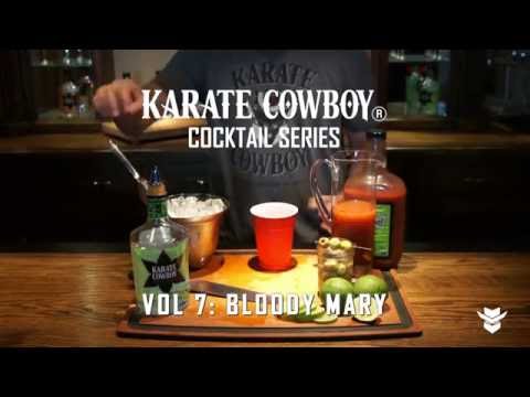 Karate Cowboy Cocktail Series:  Vol 7 Wasabi Bloody Mary