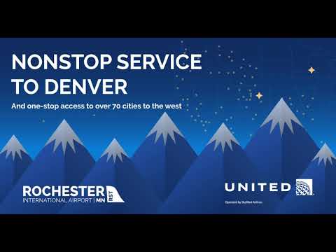RST to Denver Inaugural Flight