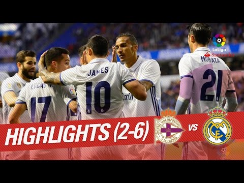 Highlights Deportivo de la Coruña vs Real Madrid (2-6)