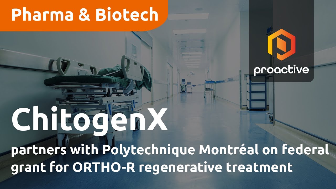ChitogenX partners with Polytechnique Montréal on federal grant for ORTHO-R regenerative treatment