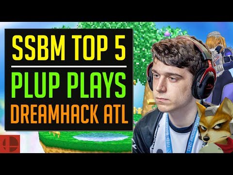 SSBM Top 5 Plup Plays DreamHack Atlanta 2017 | Super Smash Bros Melee Highlights