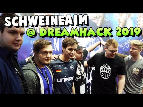 » Darf man hier rumschreien?! 📢😱 « Dreamhack Leipzig 2019 mit Team SCHWEINEAIM