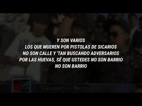 Callao Cartel & Niggas clicka - SON VARIOS (LETRA)