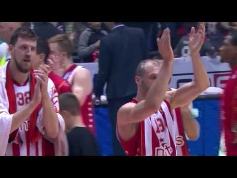 Ovations for the winners of the first game of ABA League Finals!