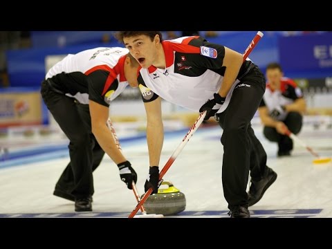 CURLING: FIN-SUI Euro Chps 2015 - Men Semi - HIGHLIGHTS