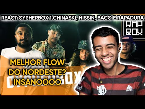 REACT CypherBox 1 -Diomedes Chinaski | Nissin | Baco Exu do Blues | Rapadura - EXPURGO