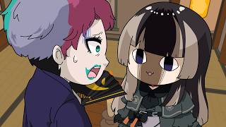 【手描き】企画を毎回被せてくる謎の女怪異を警戒するジョー・力一【ジョー・力一/儒烏風亭らでん/荒咬オウガ/にじさんじ/ホロライブ/ホロスターズ/切り抜き漫画】