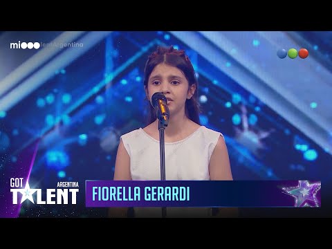 Fiorella Gerardi - Cantante lírica de 11 años | Audiciones | Got Talent Argentina 2023