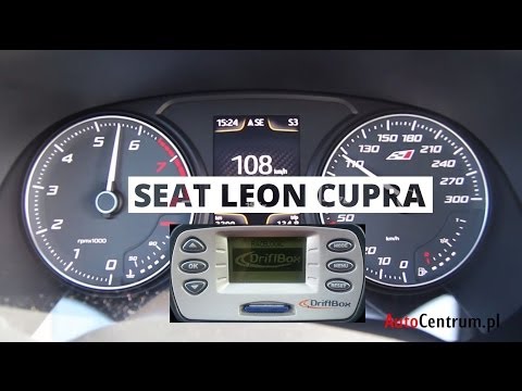 Seat Leon Cupra 280 PS, DSG - acceleration 0-100 km/h