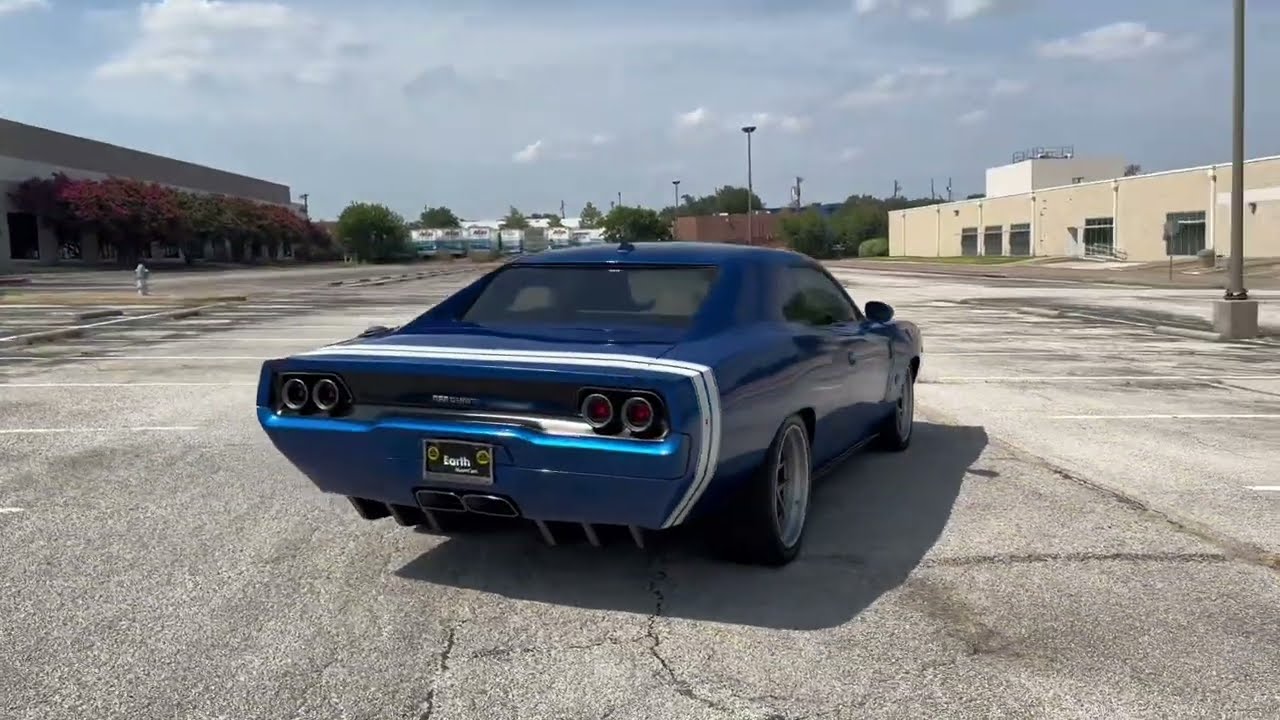 eXoMod Concepts C68 Carbon Is Half 1968 Dodge Charger, Half