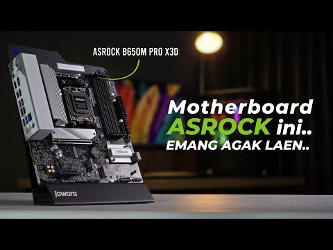 Motherboard AMD AM5  2 Juta-an paling worth it ? | Full PCIe Gen 5 Support ! | ASROCK B650M PRO X3D