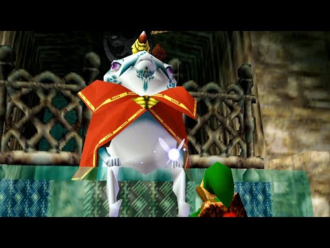 Zelda Ocarina of Time PC Port 60 FPS - 100% Walkthrough Part 9 - Zora's Domain & Silver Scale