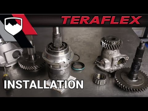 TeraFlex Install: Low Range Kit DANA 300/HD Output Shaft