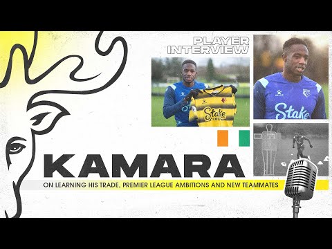 "I Like To ATTACK!" | Hassane Kamara's First Watford Interview 🇨🇮