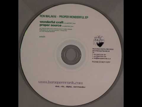 Ron Malakai - Wonderful Craft