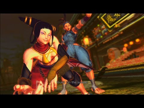 Street Fighter X Tekken Playthrough - Juri and Ibuki