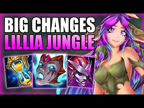 HOW TO PLAY LILLIA JUNGLE AFTER THE 11.14 CHANGES! - Best Build/Runes S+ Guide - League of Legends