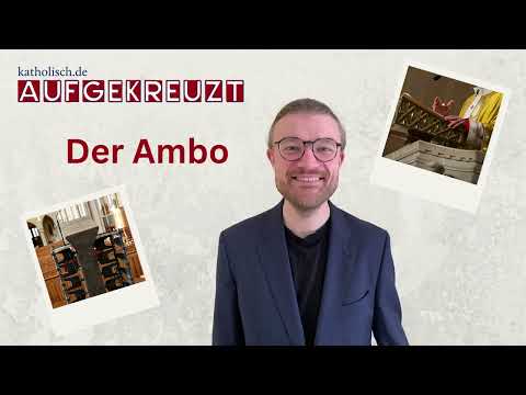 Aufgekreuzt: Der Ambo: Tisch des Wortes Gottes