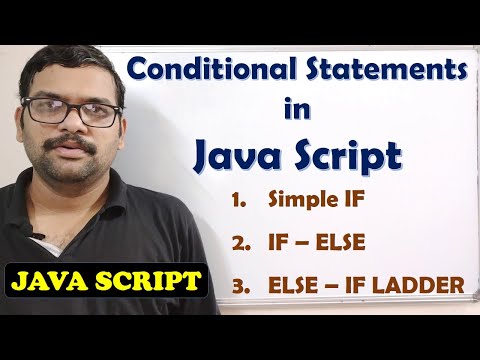 CONDITIONAL STATEMENTS SIMPLE IF IF ELSE ELSE IF LADDER IN JAVA SCRIPT