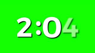 4K Green Screen Free - FIVE (5) MINUTE COUNTDOWN T