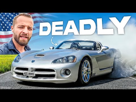 This car has a bigger engine than a Bugatti — the Dodge Viper.