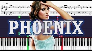 Nelly Furtado - Phoenix - Piano Tutorial w/ Sheets