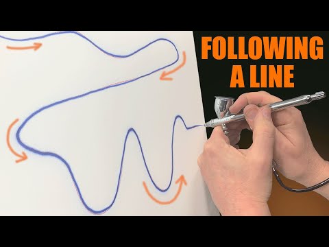 How to Airbrush a Line Easy Tips