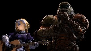 [SFM] Doomslayer and Jeanne play some music and that&#39;s it