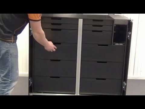 Capro Flight Case Guitar Tech "Hoba 14"