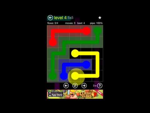 Review Flow Free For iPhone / iPod Touch / iPad game Play