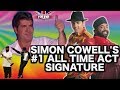 SIMON COWELL ALL TIME NUMBER ONE BEST ACT  - SIGNATURE -BRITAIN’S GOT TALENT