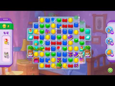 Homescapes Level 8866 - NO BOOSTERS 🏠 | SKILLGAMING ✔️