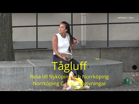 2021-06-26 TÅGLUFF - Resa till Nyköping och Norrköping - Norrköping C med omgivningar