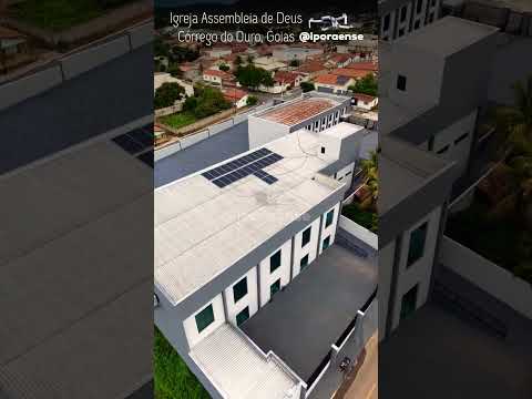 CORRÉGO DO OURO GOIÁS, PROJETO VISÃO AÉREA - IGREJA ASSEMBLEIA DE DEUS.