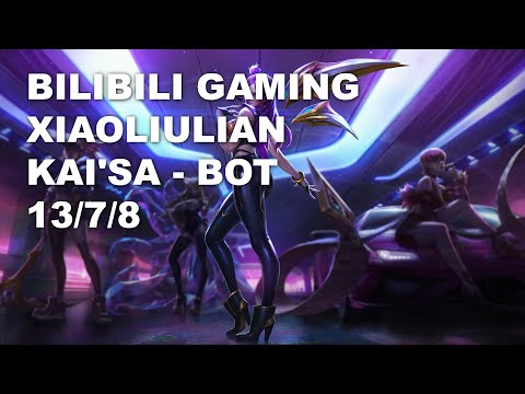 Bilibili Gaming xiaoliulian Bot Kai'Sa vs Miss Fortune - KR Challenger Patch 10.9