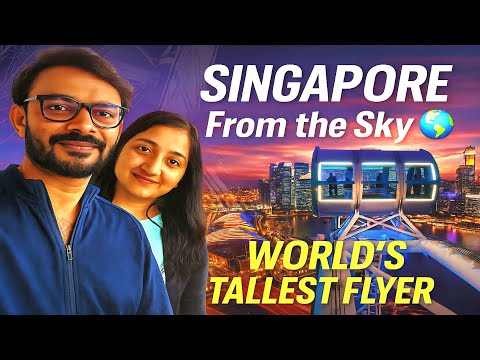 ✨ “Singapore From the Sky 🌏 | Breathtaking Ride on the World’s Tallest Flyer”