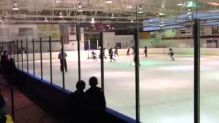 preview picture of video 'Potsdam Ice Storm vs. Lake Placid Bombers U12 Girls.  4-3 W'