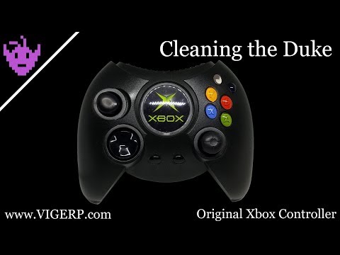 Cleaning the original Xbox Duke Controller