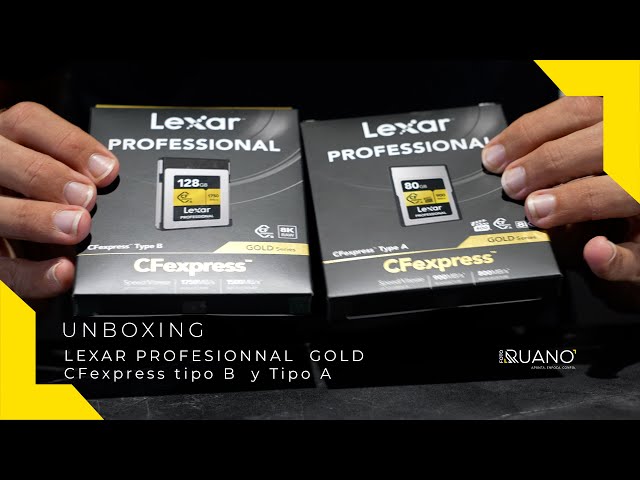 Vídeo relacionado con Lexar Tarjeta de Memoria Profesional CFexpress Tipo A Gold Series de 160 GB, hasta 900 MB/s de Lectura, Video 8K de Calidad cinematográfica, clasificada VPG 400 (LCAGOLD160G-RNENG)