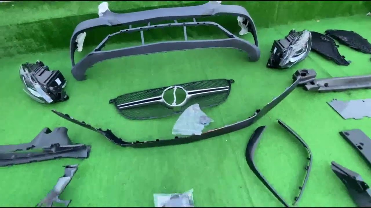 Mercedes GLE/ML сlass W166 2011-2018 гг. Комплект обвеса переделка ML в GLE AMG Video 1