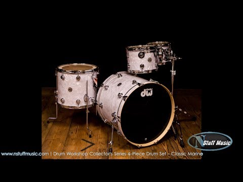 DW Collector's Series 4-Piece Drum Set - Classic Marine