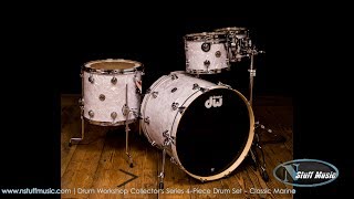 Video thumbnail for DW Collector's Series 4-Piece Drum Set - Classic Marine by N Stuff Music