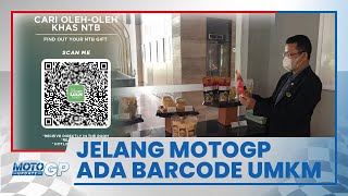 Barcode UMKM Mejeng di Hotel Santika Mataram, Mudahkan Pembeli Cari Produk Khusus MotoGP Mandalika